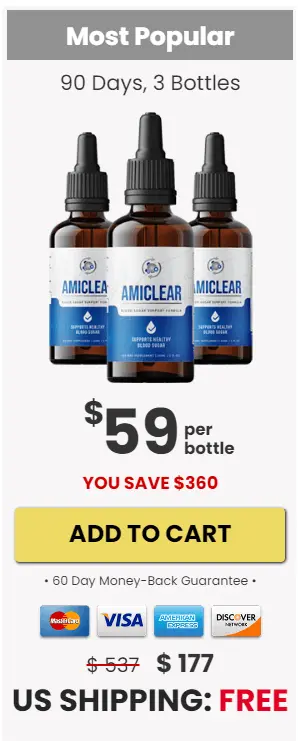 Amiclear - 3 Bottle Pack